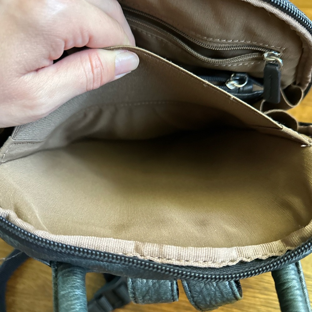 Jack George Small Black Backpack - image 3